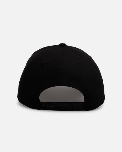 New Era Atlanta Braves 'Pink Rose Embroidery' 9FORTY A-Frame Snapback Black/Pink