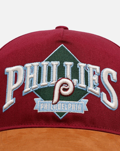 47 Brand Philadelphia Phillies 'Diamond' 47 Offside Snapback Cardinal