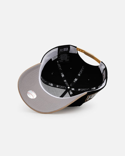 New Era Los Angeles Dodgers 'Desert Nights' 9FORTY A-Frame Snapback Black/Camel