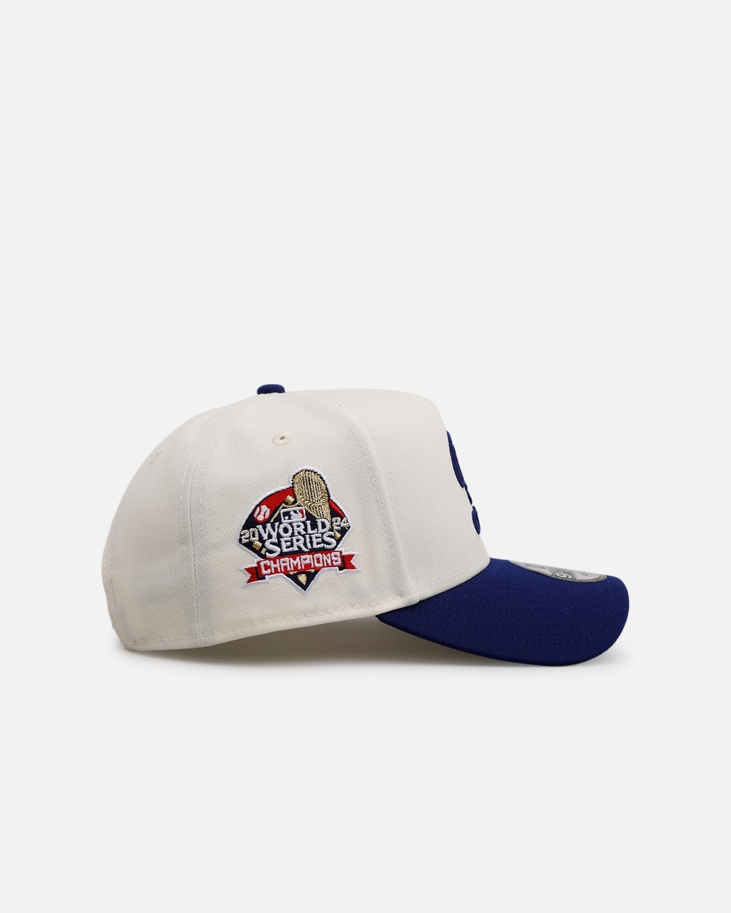 New Era Los Angeles Dodgers 'Team Color Visor' 9FORTY A-Frame Snapback Chrome/Official Team Color