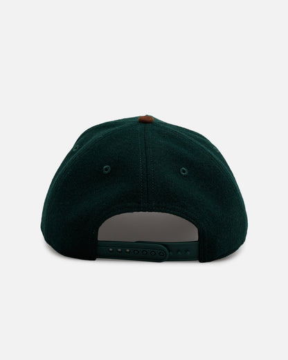 47 Brand Oakland Athletics 'Fall Leaves' 47 Offside Snapback Green/Brown