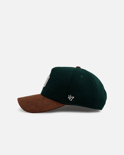 47 Brand Detroit Tigers 'Fall Leaves' 47 Offside Snapback Green/Brown