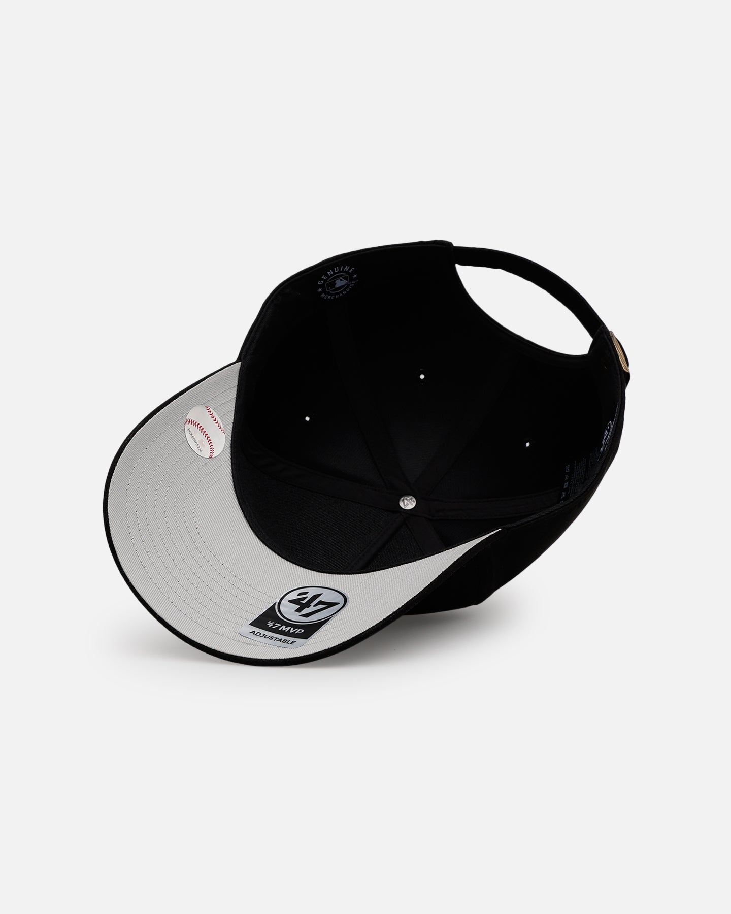 47 Brand New York Yankees 'Ultrasuede' 47 MVP Strapback Black/White