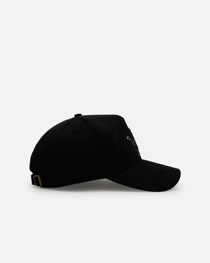 47 Brand Detroit Lions 'Ultrasuede' 47 MVP Strapback Black/White
