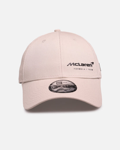 New Era X Mclaren 'Essential' 9FORTY Casual Snapback Light Beige