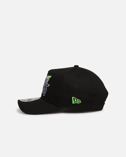 New Era Detroit Lions 'Spooky Script' 9FORTY A-Frame Snapback Black/Green/Purple