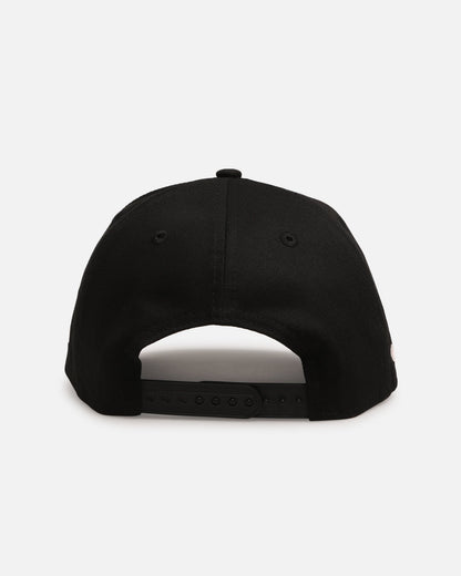 New Era Atlanta Braves 'Drip Glow Script' 9FORTY A-Frame Snapback Black/Pink