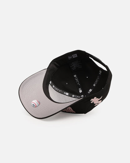New Era Chicago White Sox 'Drip Glow Script' 9FORTY A-Frame Snapback Black/Pink