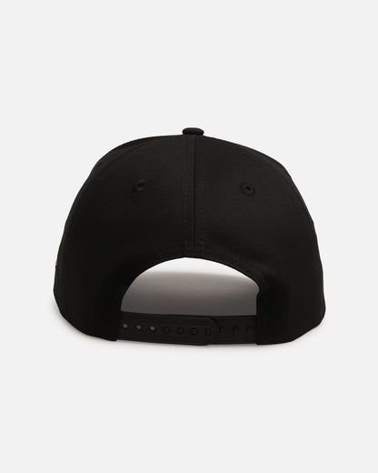 New Era Los Angeles Dodgers 'Drip Glow Script' 9FORTY A-Frame Snapback Black/Pink