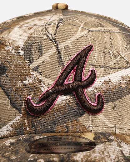 New Era Atlanta Braves 'Realtree Pink' 9FORTY A-Frame Snapback Real Tree/Pink