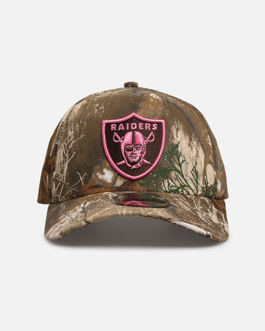 New Era Las Vegas Raiders 'Realtree Pink' 9FORTY A-Frame Snapback Real Tree/Pink