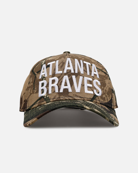 New Era Atlanta Braves 'Bold' 9FORTY A-Frame Strapback Camo