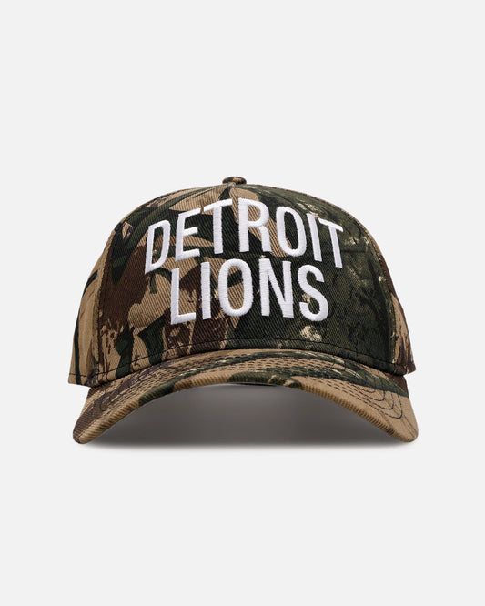New Era Detroit Lions 'Bold' 9FORTY A-Frame Strapback Camo