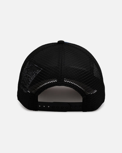 New Era Detroit Lions 'Bleach' 9FORTY A-Frame Trucker Snapback Denim