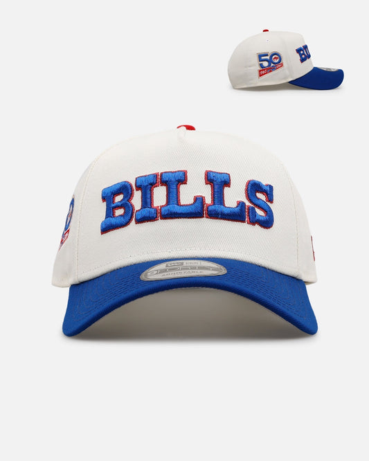 New Era Buffalo Bills 'Chrome Metallic Wordmark' 9FORTY A-Frame Snapback Chrome