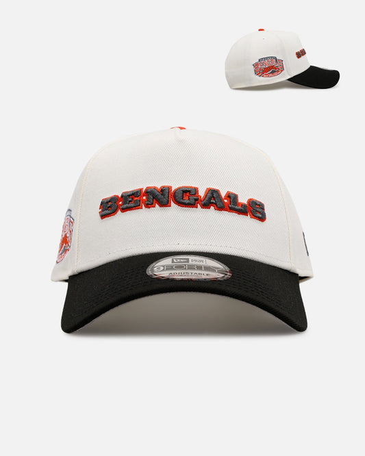 New Era Cincinnati Bengals 'Chrome Metallic Wordmark' 9FORTY A-Frame Snapback Chrome