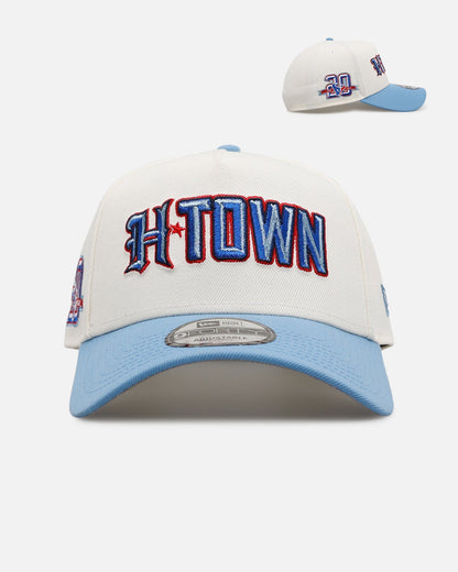 New Era Houston Texans 'Chrome Metallic Wordmark' 9FORTY A-Frame Snapback Chrome