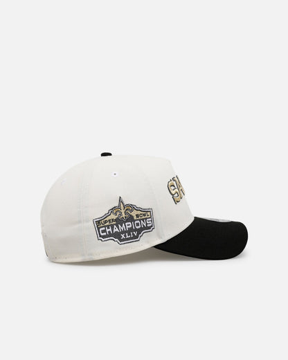 New Era New Orleans Saints 'Chrome Metallic Wordmark' 9FORTY A-Frame Snapback Chrome