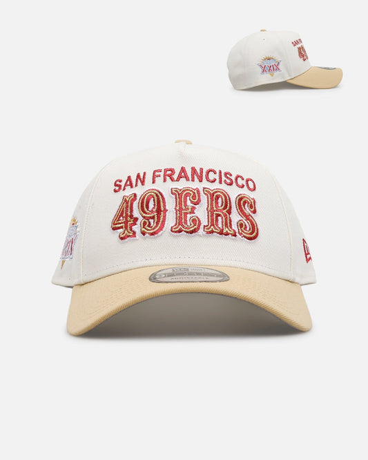 New Era San Francisco 49ers 'Chrome Metallic Wordmark' 9FORTY A-Frame Snapback Chrome