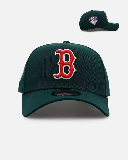 New Era Boston Red Sox 'Evergreen' 9FORTY A-Frame Snapback Dark Green