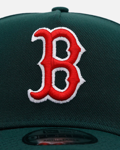 New Era Boston Red Sox 'Evergreen' 9FORTY A-Frame Snapback Dark Green