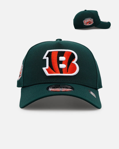 New Era Cincinnati Bengals 'Evergreen' 9FORTY A-Frame Snapback Dark Green