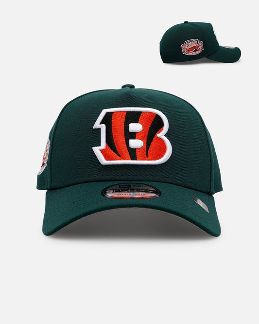 New Era Cincinnati Bengals 'Evergreen' 9FORTY A-Frame Snapback Dark Green