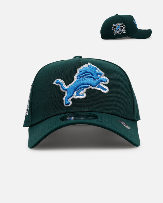 New Era Detroit Lions 'Evergreen' 9FORTY A-Frame Snapback Dark Green