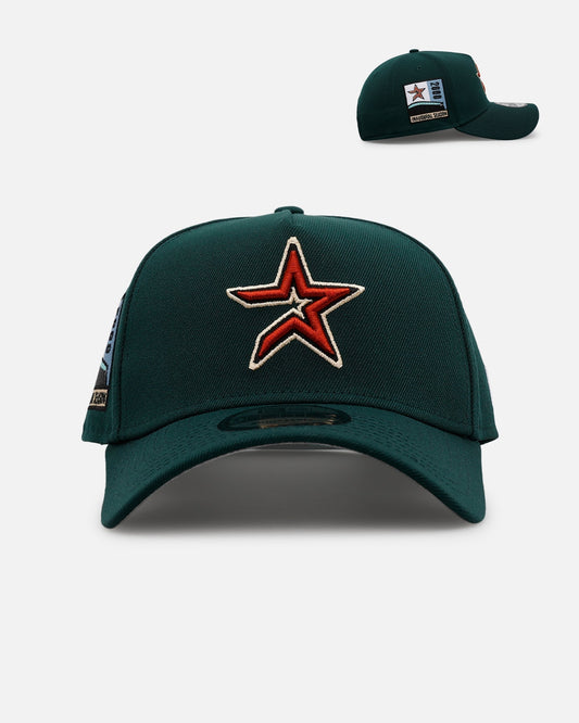 New Era Houston Astros 'Evergreen' 9FORTY A-Frame Snapback Dark Green