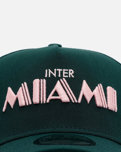 New Era Inter Miami CF 'Evergreen' 9FORTY A-Frame Snapback Dark Green