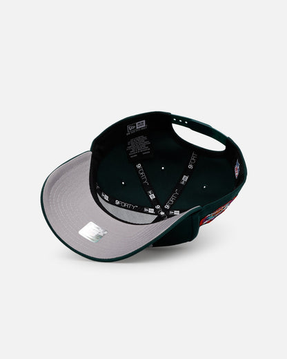 New Era Kansas City Chiefs 'Evergreen' 9FORTY A-Frame Snapback Dark Green