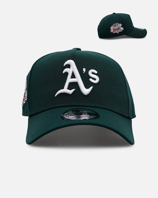 New Era Oakland Athletics 'Evergreen' 9FORTY A-Frame Snapback Dark Green
