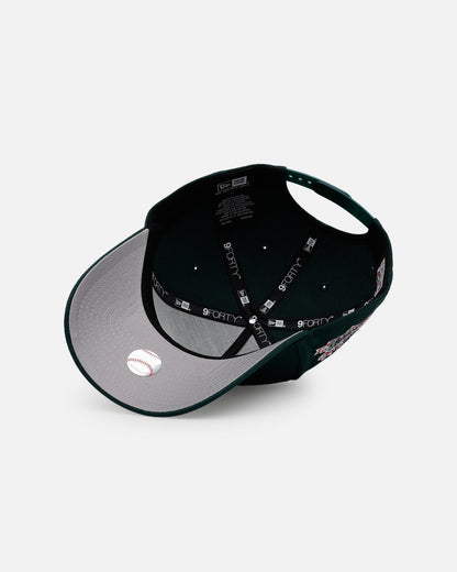 New Era Oakland Athletics 'Evergreen' 9FORTY A-Frame Snapback Dark Green
