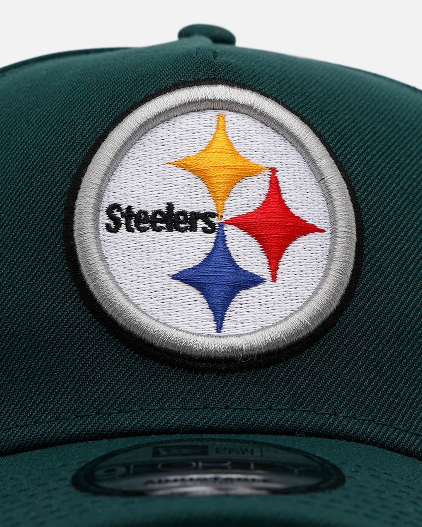 New Era Pittsburgh Steelers 'Evergreen' 9FORTY A-Frame Snapback Dark Green