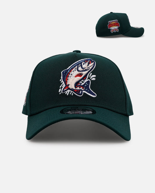 New Era Spokane Indians 'Evergreen' 9FORTY A-Frame Snapback Dark Green
