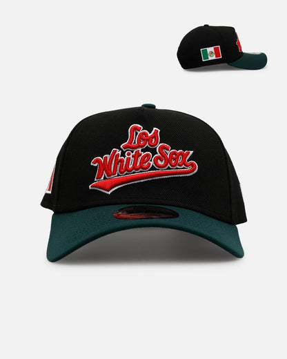 New Era Chicago White Sox 'Mexican Independence Day 2.0' 9FORTY A-Frame Snapback Black/Green