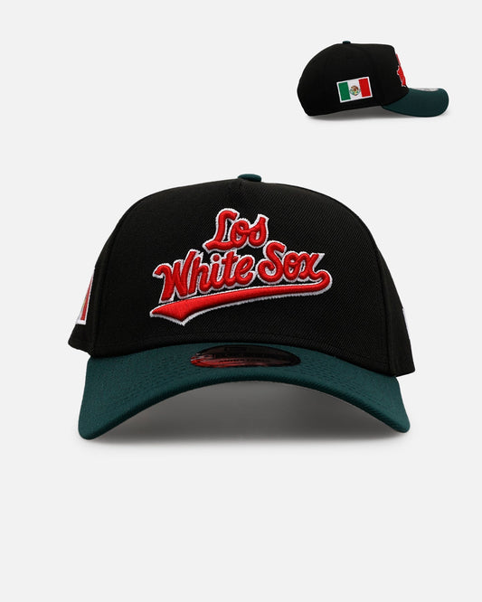New Era Chicago White Sox 'Mexican Independence Day 2.0' 9FORTY A-Frame Snapback Black/Green