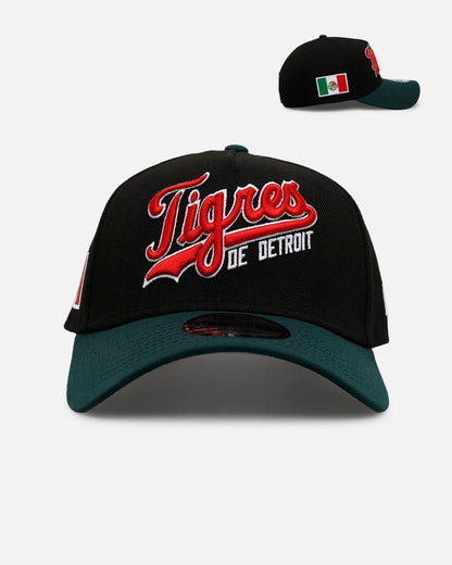 New Era Detroit Tigers 'Mexican Independence Day 2.0' 9FORTY A-Frame Snapback Black/Green