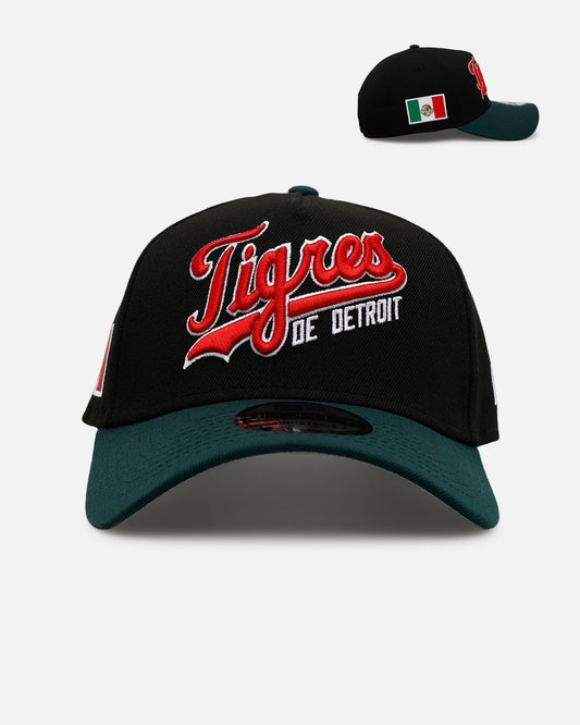 New Era Detroit Tigers 'Mexican Independence Day 2.0' 9FORTY A-Frame Snapback Black/Green