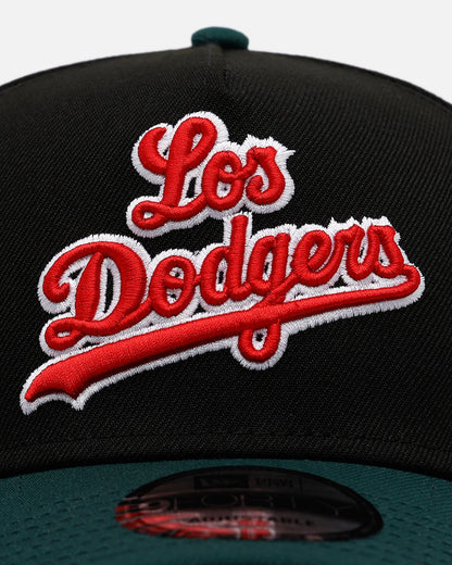 New Era Los Angeles Dodgers 'Mexican Independence Day 2.0' 9FORTY A-Frame Snapback Black/Green