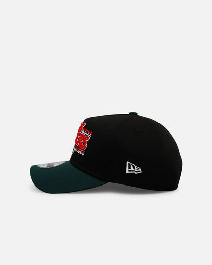 New Era Los Angeles Lakers 'Mexican Independence Day 2.0' 9FORTY A-Frame Snapback Black/Green