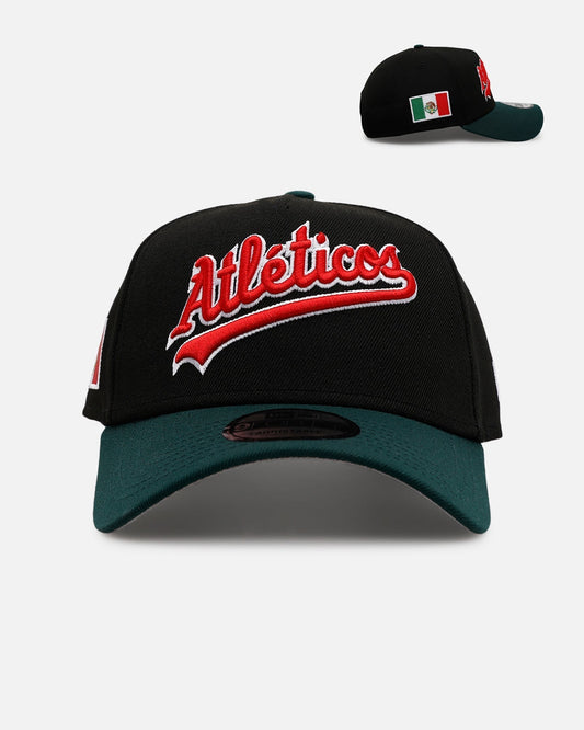 New Era Oakland Athletics 'Mexican Independence Day 2.0' 9FORTY A-Frame Snapback Black/Green