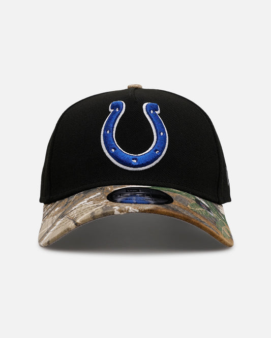 New Era Indianapolis Colts 'Black Crown Realtree Visor' 9FORTY A-Frame Snapback Realtree Edge/Black