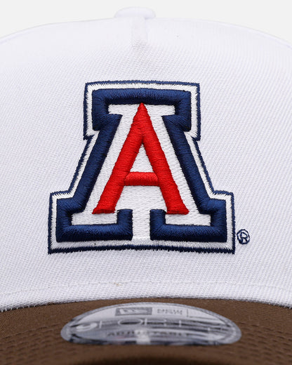 New Era Arizona Wildcats 'Walnut Visor' 9FORTY A-Frame Snapback Walnut