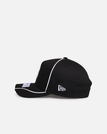 New Era Boston Red Sox 'Piping' 9FORTY A-Frame Snapback Black/White