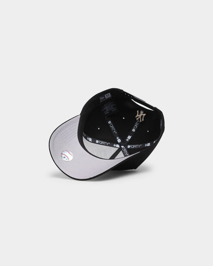 New Era New York Yankees 'Floral Logo' 9FORTY K-Frame Snapback Black/Floral