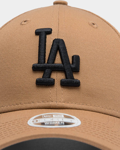 New Era Women's Los Angeles Dodgers 9FORTY MLB Strapback Wheat/Black