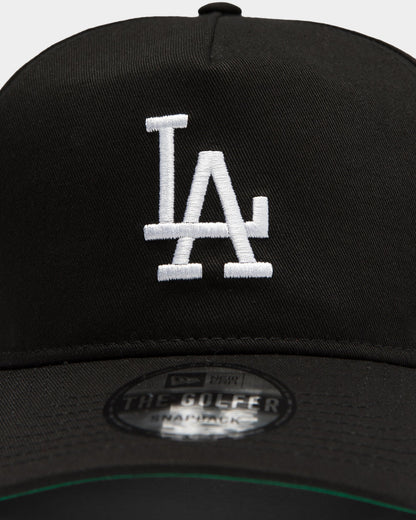New Era Men's Los Angeles Dodgers Mini Logo Old Golfer Snapback Black/OTC