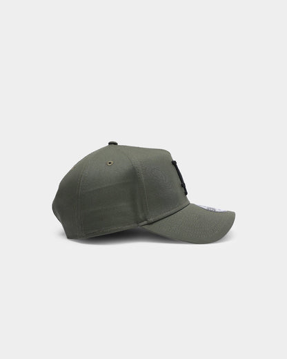 New Era Los Angeles Dodgers Rose Hit 9FORTY A-Frame Snapback Olive/Black
