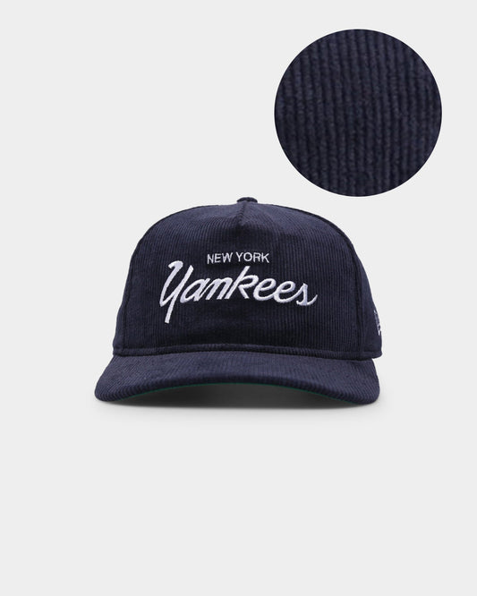 New Era New York Yankees 'OG Team Coloured Cord' Script Old Golfer Snapback Navy